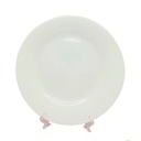 Plato Tendido Opal Redondo 11" Big Home Blanco LFBP110/6