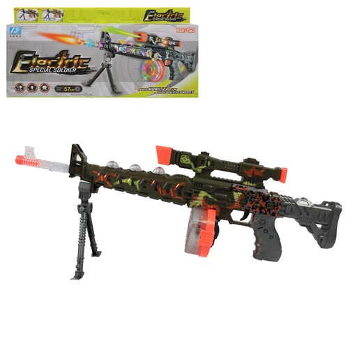 [6103350] Metralleta Electric C/Luces-Son Df-29218B+