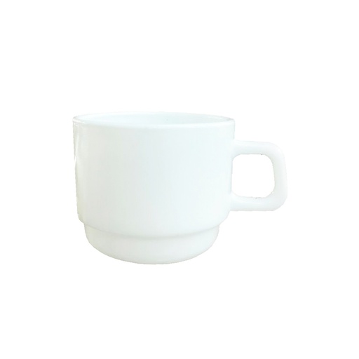 [1202019] Taza Opal Redonda 190ml Big Home Blanca KFB190/6