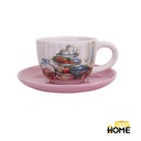 Taza Con Plato Big-Home Dolo Hc127-B D/Cocina