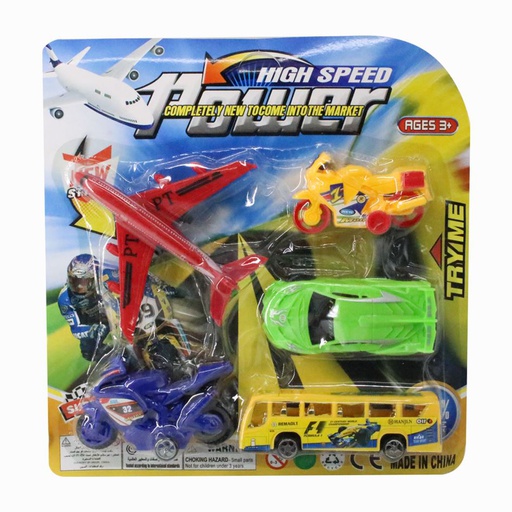 [6102856] Set Carros High Speed Power Ty-20