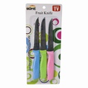 Cuchillo Fruta 3 Piezas Bl Mia-5497