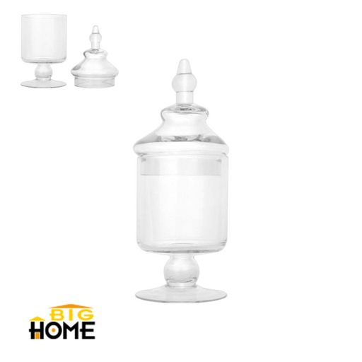 [1301713] Jarrón Vidrio Big Home Con Tapa Mv702-1