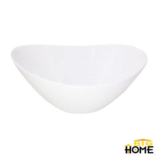 [1203443] Ensaladera Opal Ovalado 10 pulgadas Big Home Blanco LCW100/3
