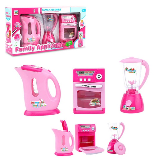 [6102008] Set Horno Batidora Y Tetera Family Assemble Ls8339