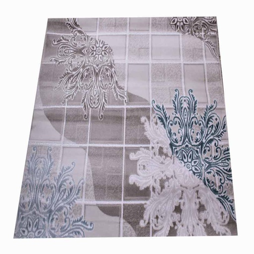 [1300503] Alfombra Poliéster Clasica Para Sala Floral 2M X 29M 119112