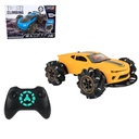 Carro Con Giro 360 Y Control Amarillo Fd213A