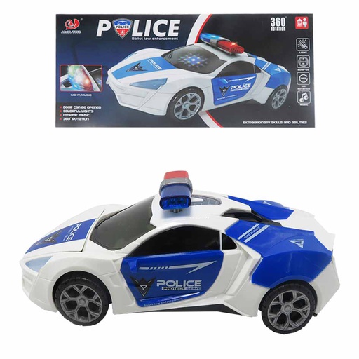 [6102663] Carro Policia Con Luces Y Sonido | 8811-13