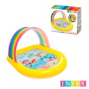 Piscina Intex C/Techo Arcoiris 147X130X86Cm 57156Np