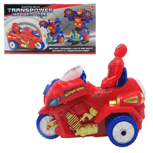 [6103277] Motocicleta Super Man Transpower 39336