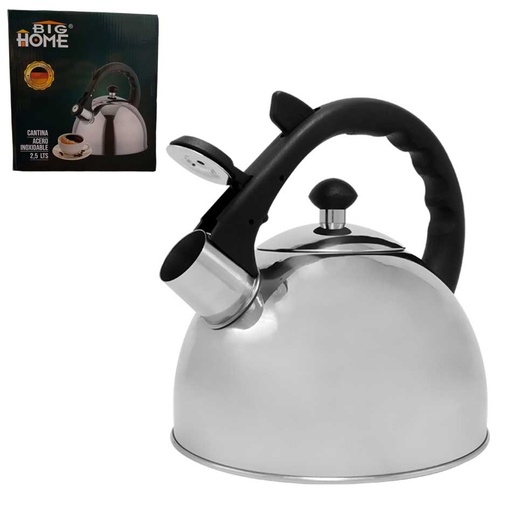 [1105568] Cantina De Acero Inoxidable 2.5 Litros Big Home Cromada Am4200