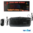Combo Teclado + Mouse Gamer Mia-9021