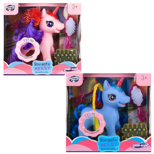 [6101498] Pony De Juguete Romantic Con Sonido Y Cepillo 88538