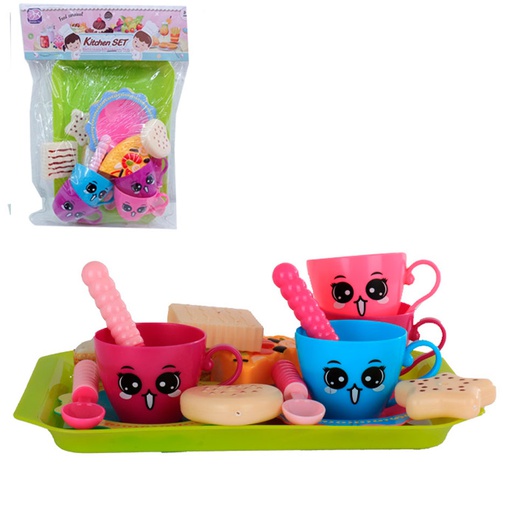 [6101671] Juego De Te Funda 18 Piezas Kitchen Set Bx830-4A