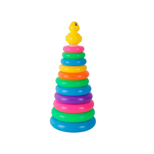 [6100066] Apilador De Aros De Colores Con Pato 3688At