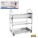 Porta Vajilla Big-Home Acero Inoxidable 3Nv 16Platos Dq-6261A3