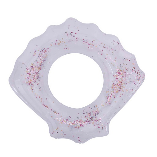 [6300126] Flotador Con Brillos En Forma De Concha 80Cm Miap10