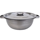 Tazón Con Tapa Acero 20Cm Mia-5496
