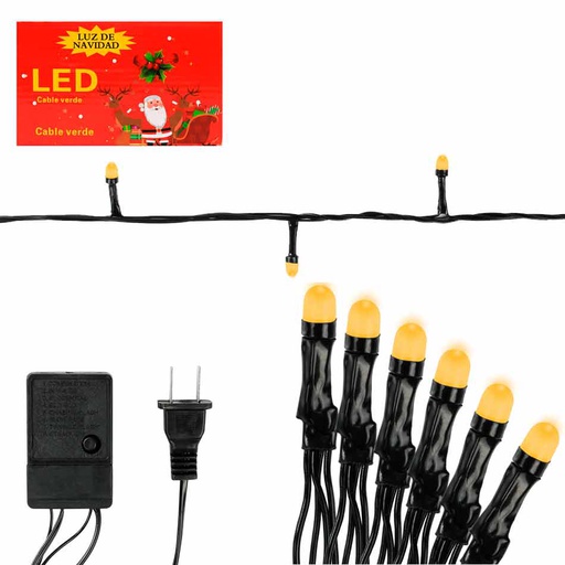 [6201835] Luces Navidad Led Bombillo 100L Mia-7021Am Calida