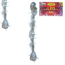 Luces Navidad Led Guirnaldas 400L Blanca Mia-7198B400