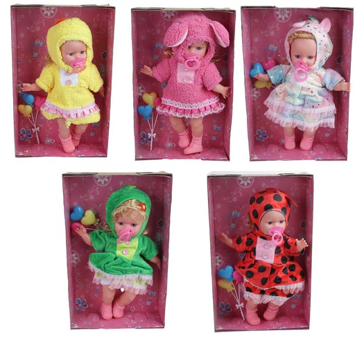 [6101288] Muñeco Mi Cielo Con Disfraz Y Chupon Caja Rm2020