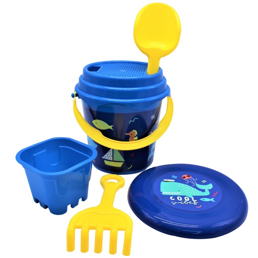 [6300269] Juego Playa Balde Con Accesorios Niño R355-60