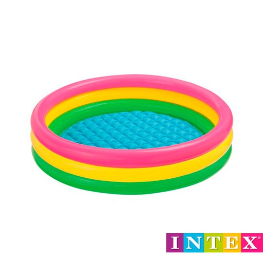 [6300598] Piscina Inflable Tricolor 33x147cm 275L Intex 57422NP