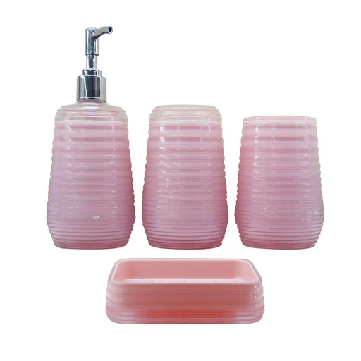 [1500262] Set Accesorios Para Baño 4 Piezas Mia-4794