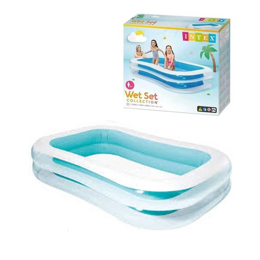 [6300620] Piscina Inflable Rectangular 76x262x175cm 770L Intex 56483NP