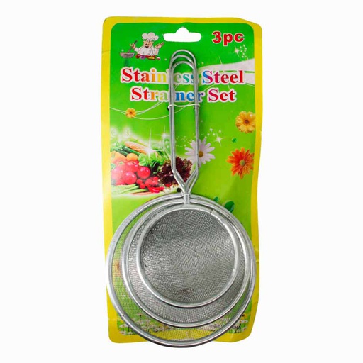 [1106976] Colador de Metal 3 Piezas Mia-5164