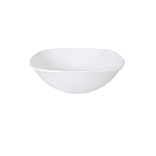 [1204490] Plato Hondo Opal Cuadrado 5" Big Home Blanco FFW506