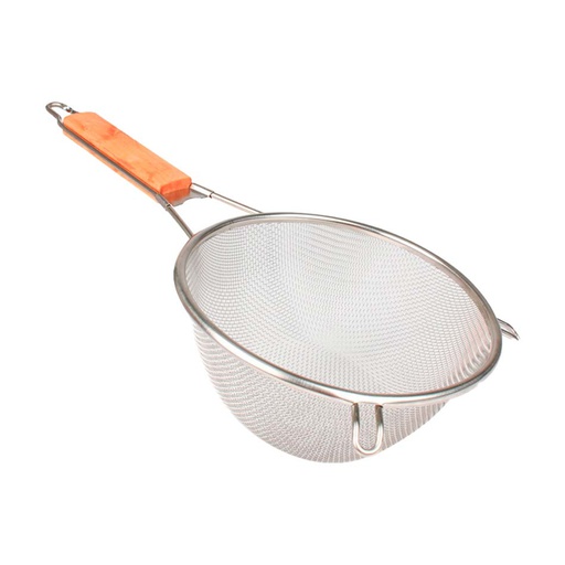 [1106949] Colador Metalico De Malla Con Mango De Madera Nro. 24 | Mia-5162
