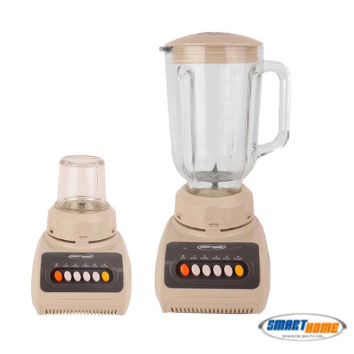 [7100705] Licuadora Smart-Home Vas/Vidrio 4 Veloc Pn-999G