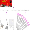 Luces Navidad Arrocillo 100L Fucsia Mia-4217F