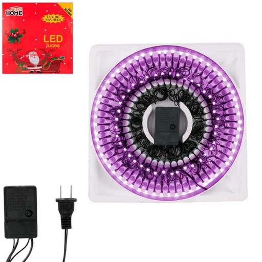 [6201912] Luces Navidad Led Correc 140L Mia-4222Dv Violeta