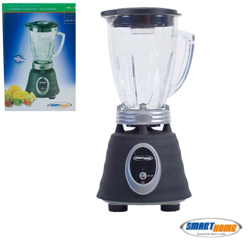 [7100701] Licuadora Smart Home Vas/Vidrio Pn-Y86