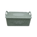 Canastilla Con Tapa Rectangular Surtido Mia-8532