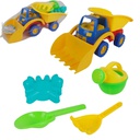 Juego Playa Excavadora Con Accesorios Mia 9139