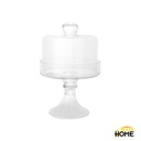 Porta Cake Big-Home Vidrio Con Tapa 19X28Cm 1930