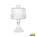 Porta Cupcake Vidrio Con Tapa 33Cx19Cm Big Home 1935
