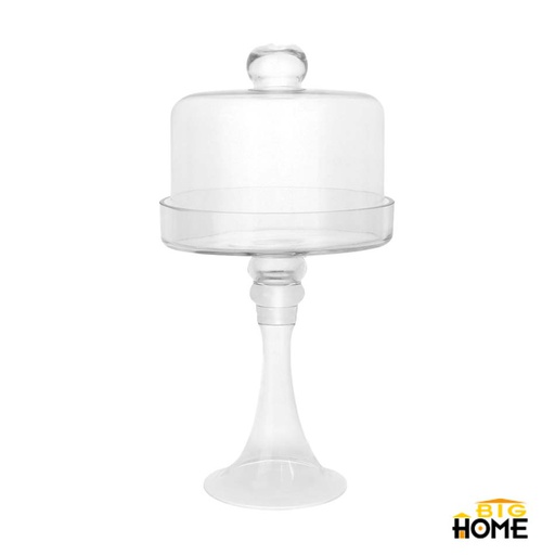 [1203914] Porta Cupcake Vidrio Con Tapa 38Cx19Cm Big Home 1940