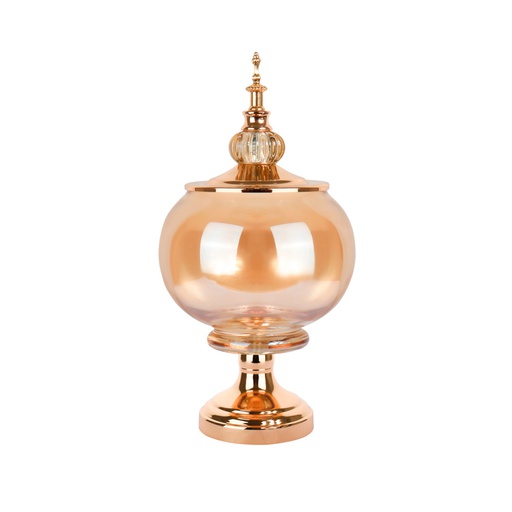 [1301170] Bombonera De Vidrio 20X39Cm Big-Home Aa-49 / Mia-10183