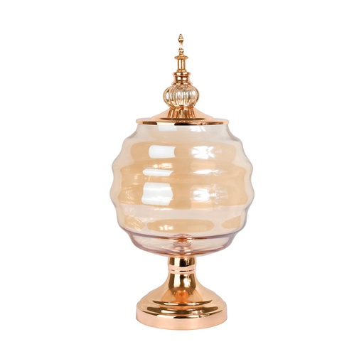 [1301172] Bombonera De Vidrio 20X39Cm Big-Home Aa-53