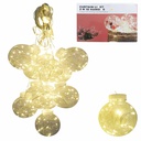 Luces Navidad Led Esfera Calida 3M Mia-7163