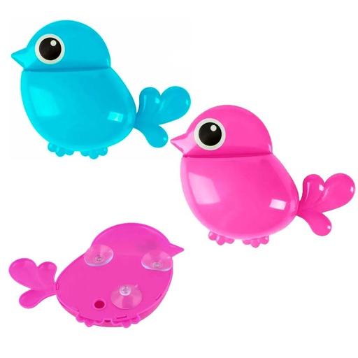 [1500349] Porta Cepillo Pajarito Plastico Surtido Mia-6623