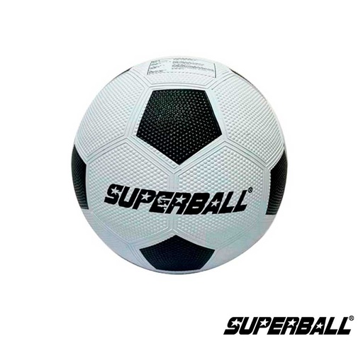 [1800108] Pelota Superball Football Nro. 5 Banco/Negro Spr5001A