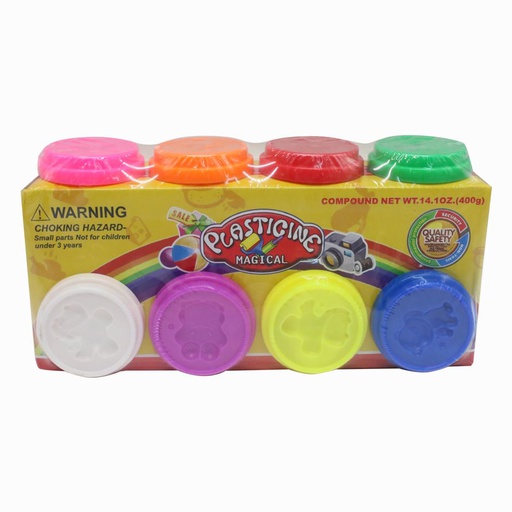 [6100169] Plastilinas Con Molde 8 Piezas 9231