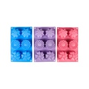 Molde Silicona Flores Mia-8834