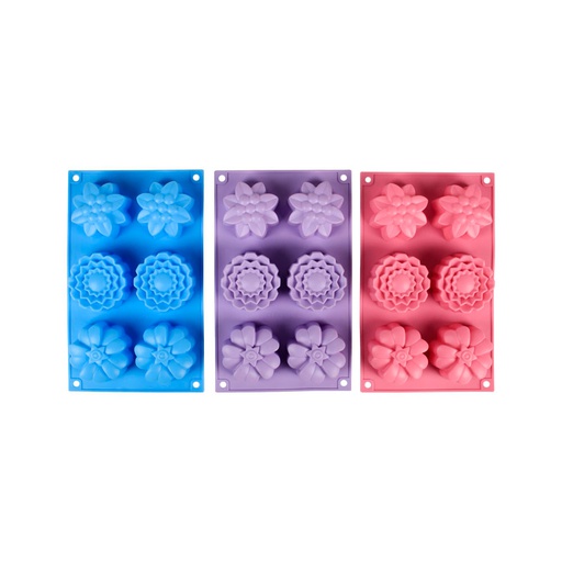 [1106096] Molde Silicona Flores Mia-8834