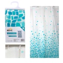 Cortina Para Baño Pvc 180X180Cm Big Home 16891-8